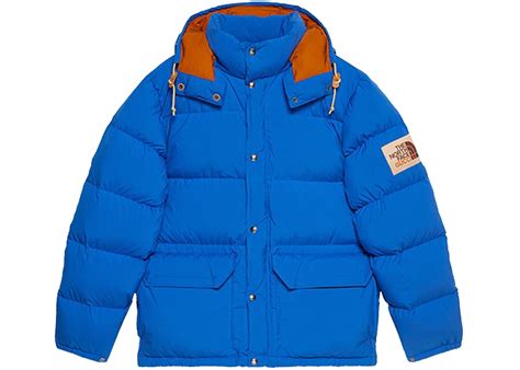 gucci north face blue jacket|north face Gucci full collection.